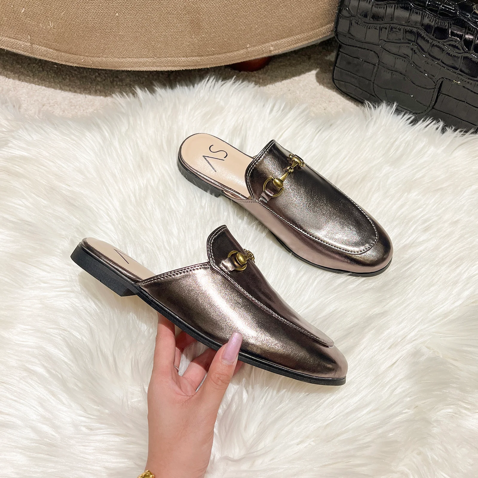 Tweed Mules - Image 7