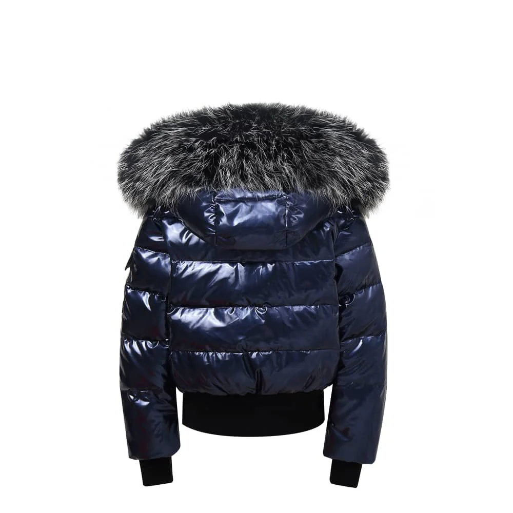 Down Bomber Jacket - Image 8