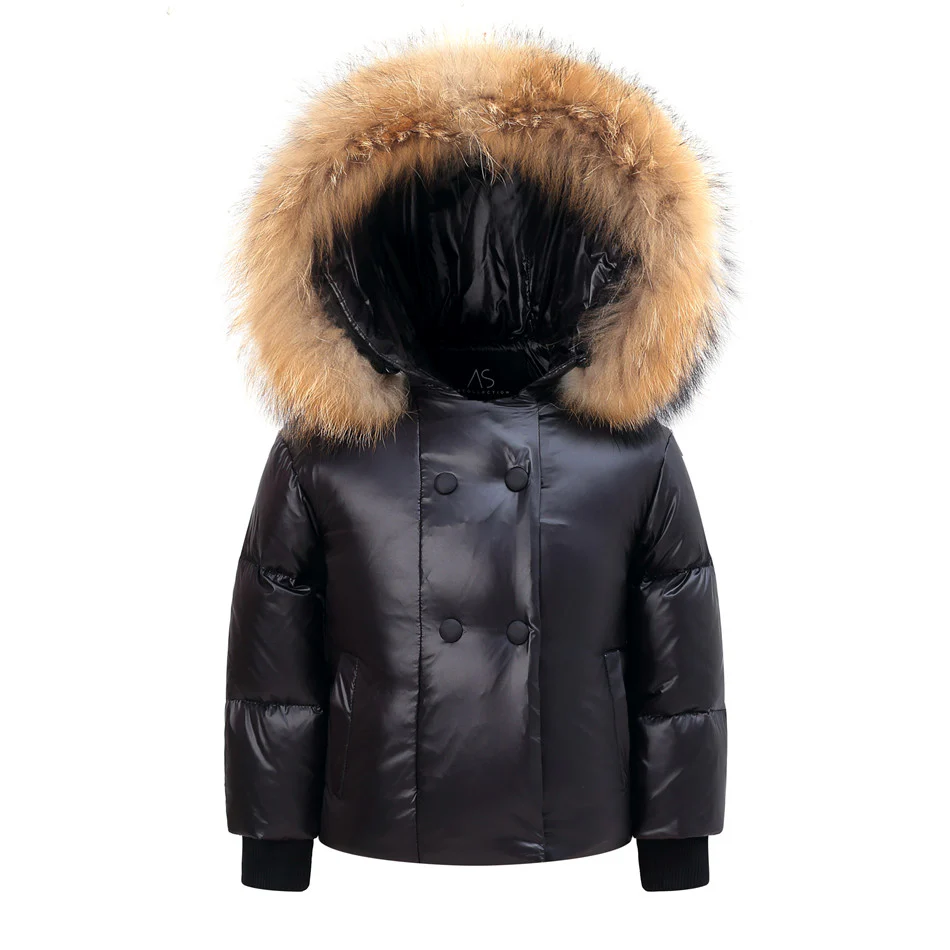 Down Button Coat - Image 4