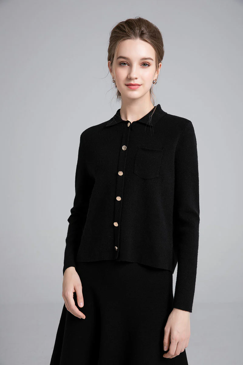 Knit Button Top - Image 4