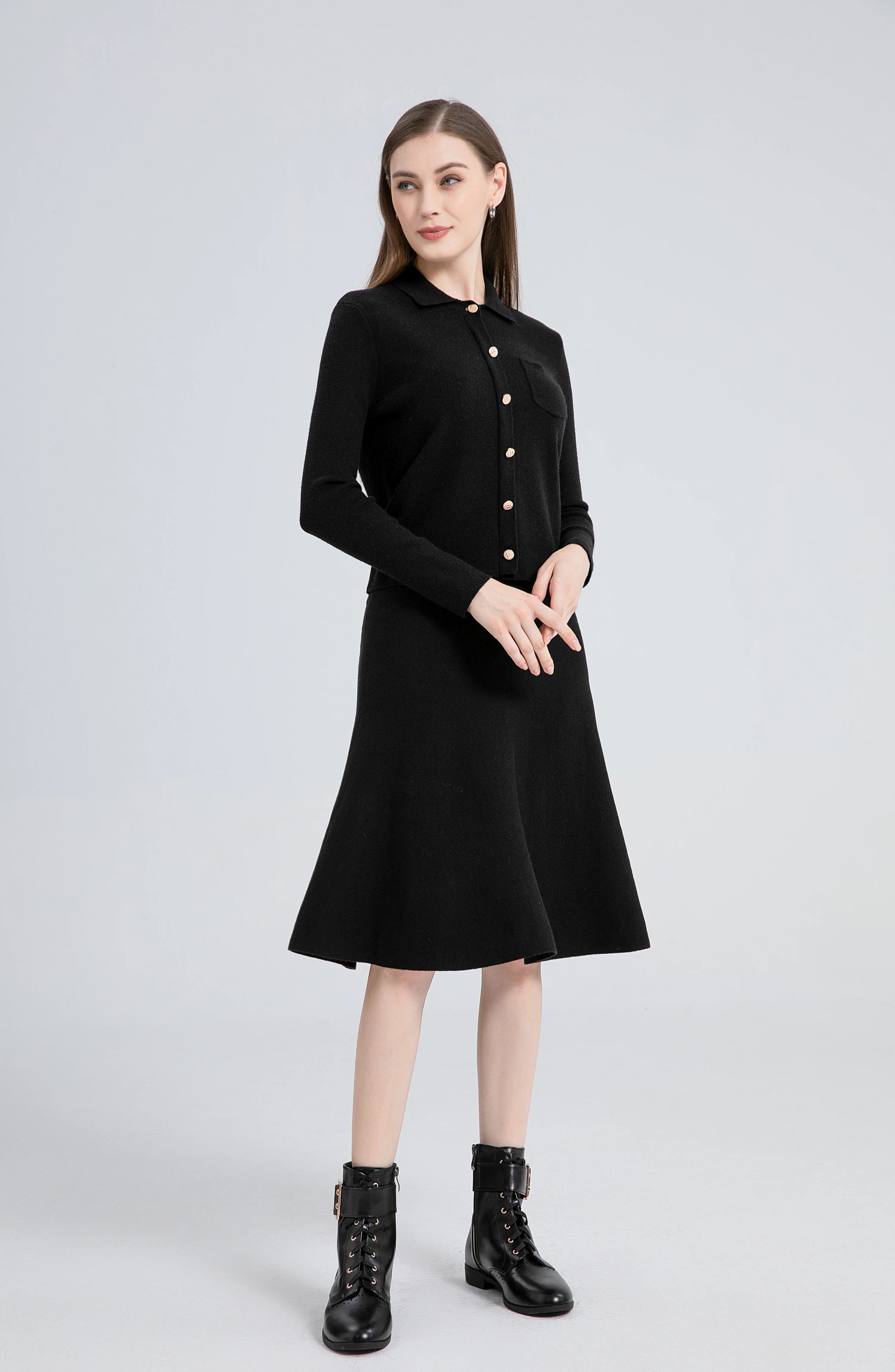 Knit Button Top - Image 6