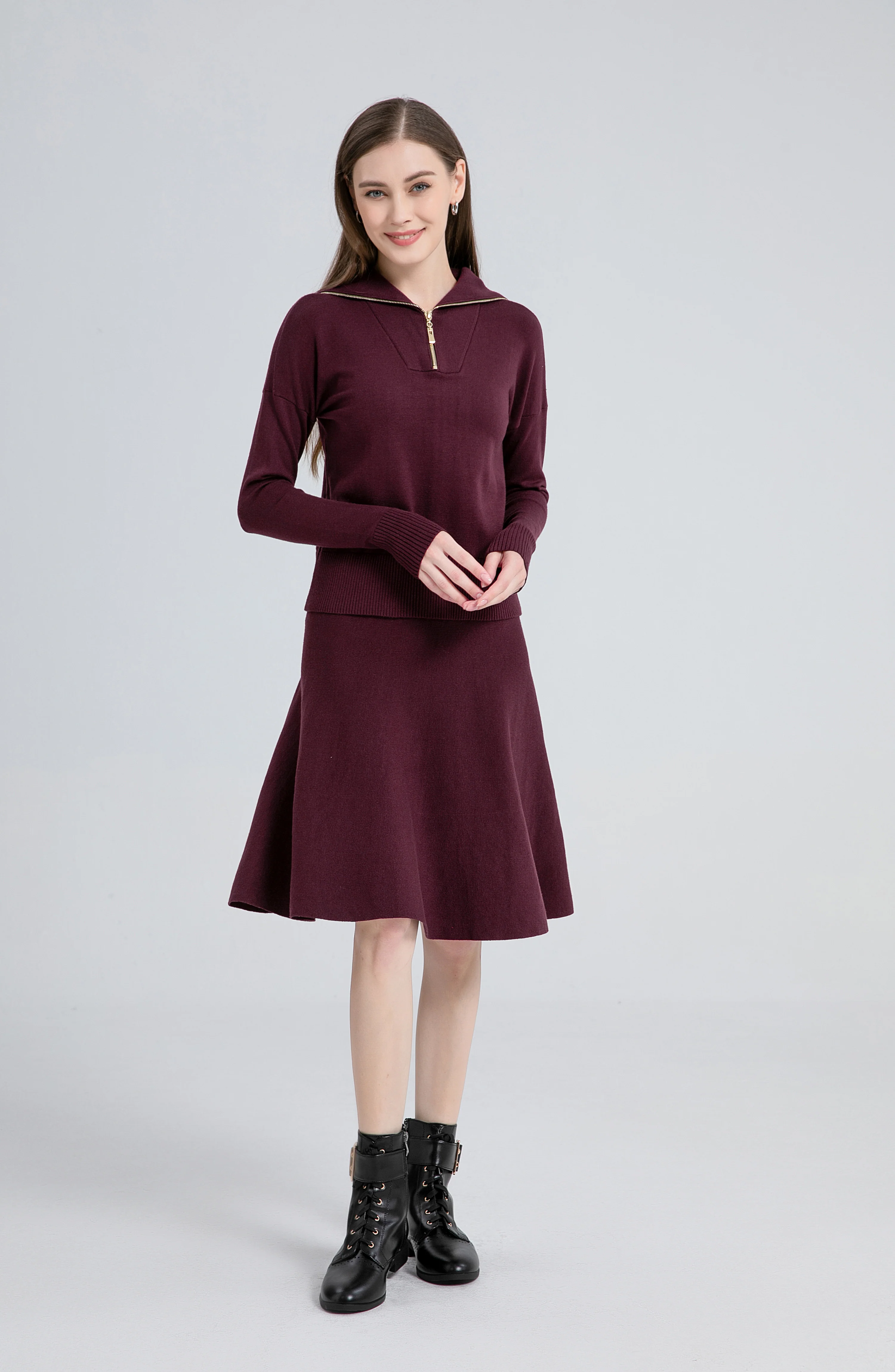 Knit Top & Circle Skirt - Image 3