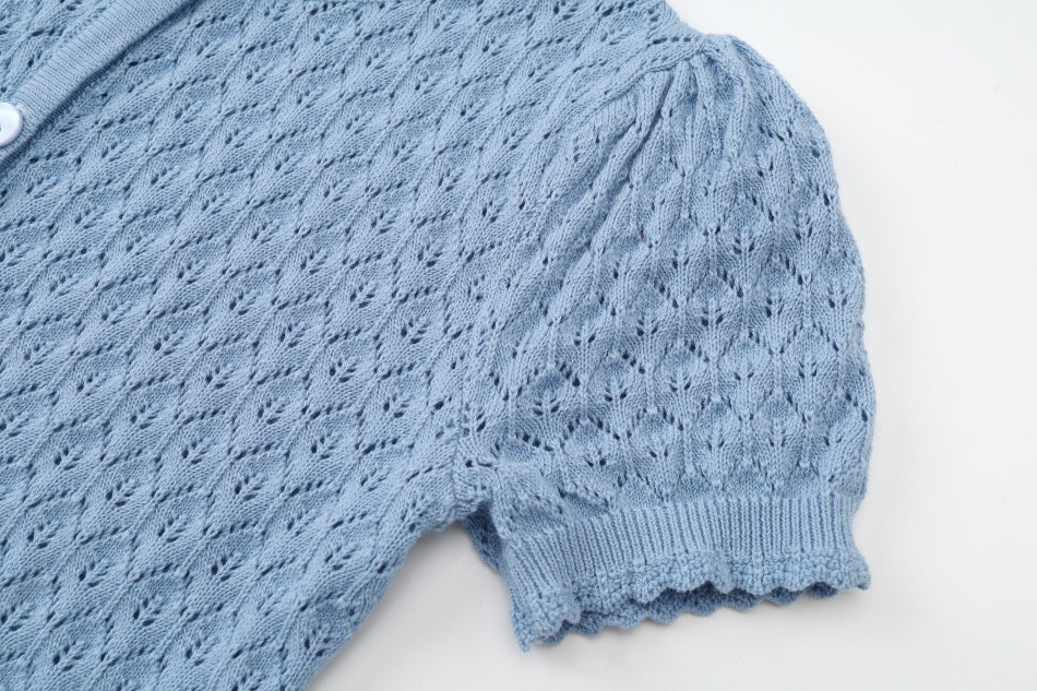 Knit Girls Romper - Image 3