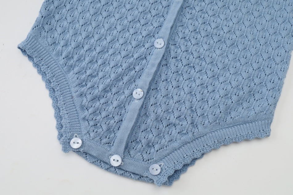 Knit Girls Romper - Image 4