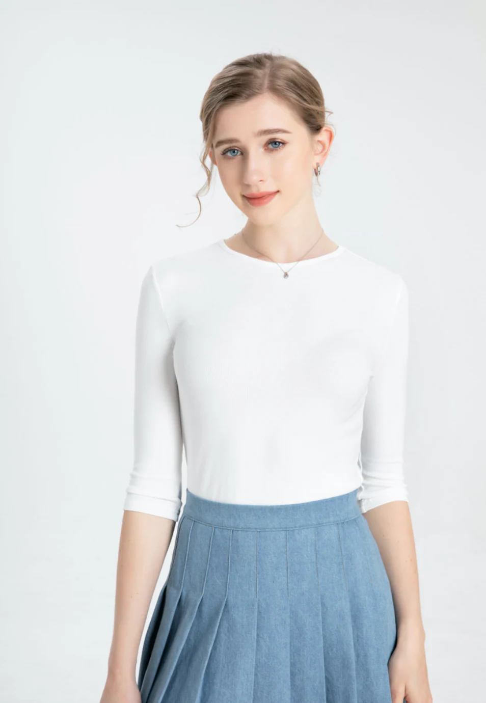 Ribbed V-Tee Adults - Image 5