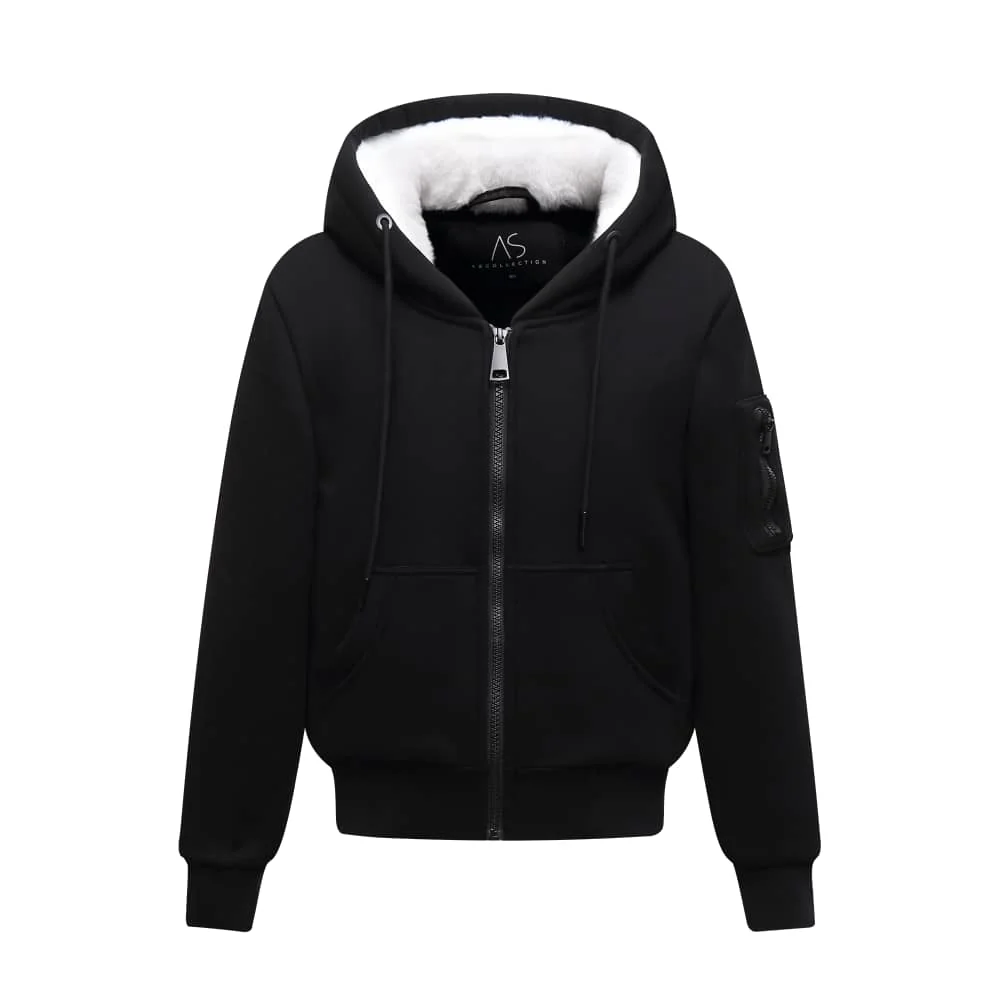 Fur Lined Hoodie - Image 15