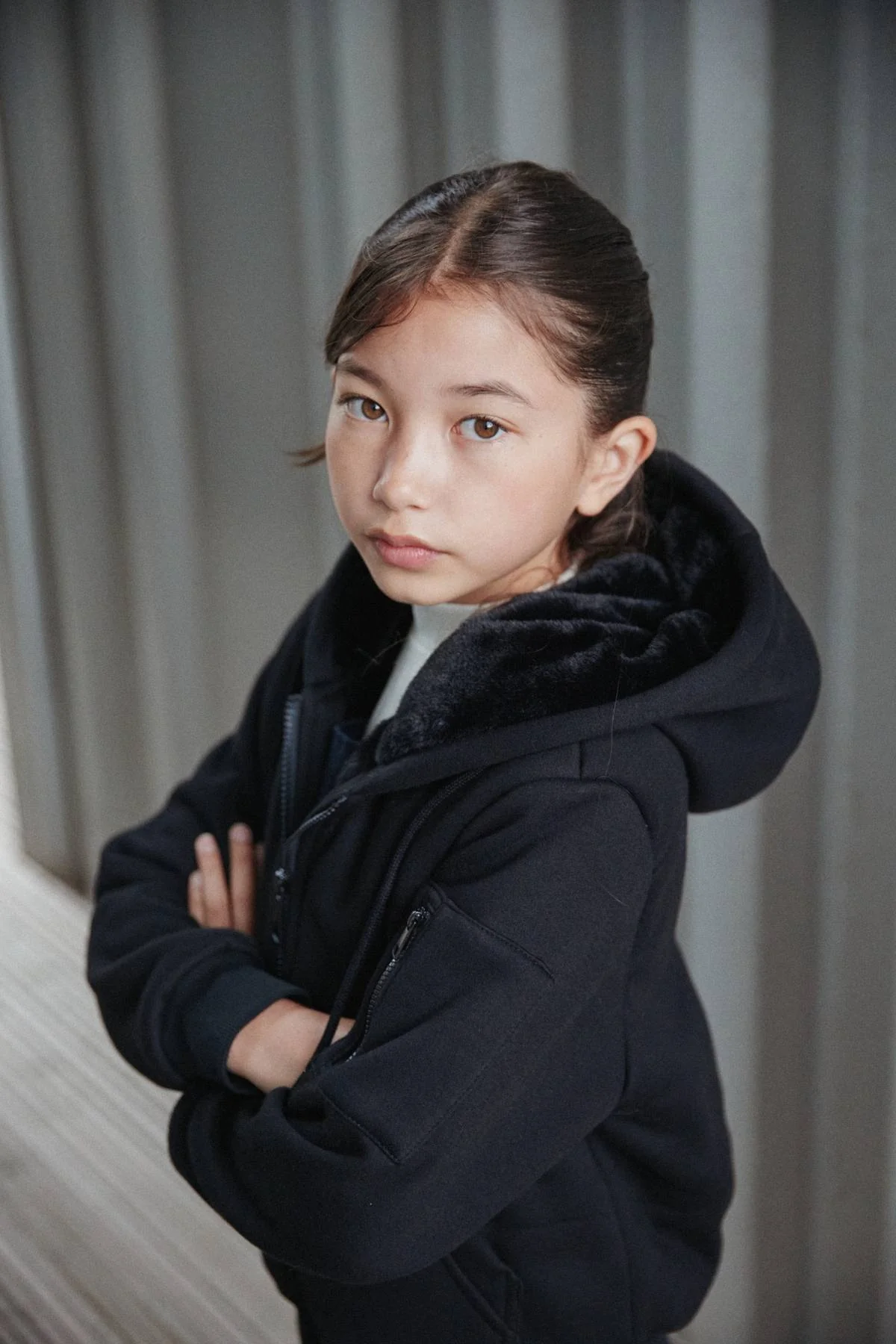 Fur Lined Hoodie - Image 4