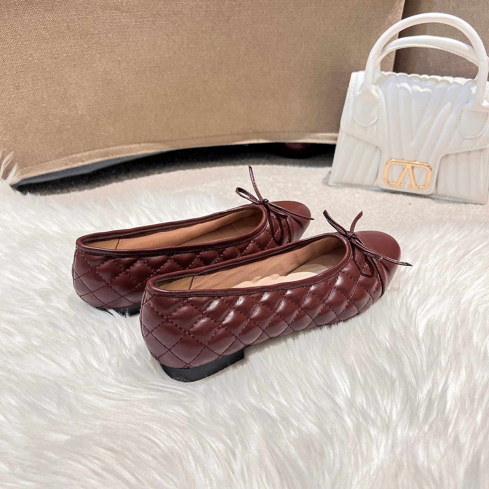 Tweed Ballet Flats - Image 14